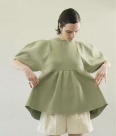 CLANE(クラネ) BALLOON SLEEVE GATHER KNIT TOPS - COLDBECK