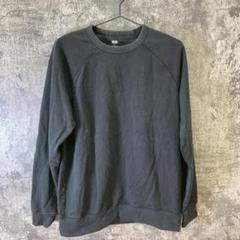 ✨UNIQLO✨ユニクロ♡スウェット♡トレーナー♡着回し抜群♡ブラック(XL)