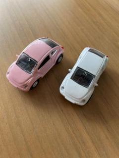 Sunny side フォルクスワーゲン ミニカーセット フォルクスワーゲン ビートル 1/32 ミニカー 全4色 ライト点灯