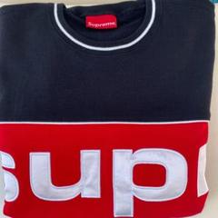 supreme Piping Crewneck Black saaa様専用