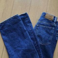 D.M.G. ワイドストレートデニム 濃いめのブルーのサムネイル