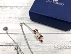 いラインアップ SWAROVSKI ハローキティ コラボネックレス 蟹座 星座 6096 アクセサリー