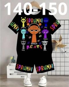 スプランキーキャラクター　Tシャツ　ショットパンツ　セットアップ140-150