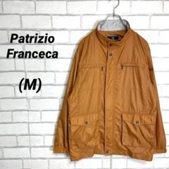 Patrizio Franceca ウィンドブレーカージャケット　オレンジ　M