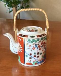 瀬戸麦藁茶大土瓶 明治大正 瀬戸麦藁茶大土瓶 明治大正
