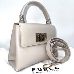 ✨美品✨ フルラ 1927 トップハンドル ミニバッグ ベージュ 2way