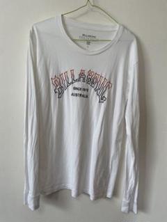 BILLABONG ホワイト ロングスリーブ Tシャツ L
