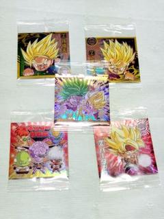 【5枚セット】ドラゴンボールウエハースシール