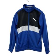 L1A175 男の子 140 サイズ ジャージ PUMA プーマ ブルー 青