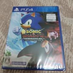 【新品・未開封品】PS4 ソニック×シャドウ ジェネレーションズ
