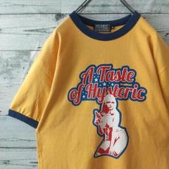 Kyan着モデル☆ヒステリックグラマー ヒスガール リンガーネック Tシャツ