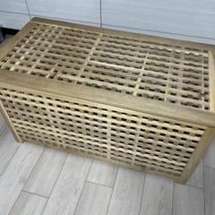 IKEA イケア★HOL⭐︎ホール★無垢材★天然木★収納ボックス★サイドテーブル HOL ホール サイドテーブル, アカシア材, 50x50 cm - IKEA