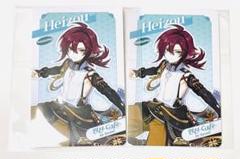原神　韓国cafe 鹿野院平蔵　フォトカード2点
