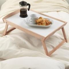 【新品】 IKEA DJURA ジューラ ベッドトレイ ゴムノキ