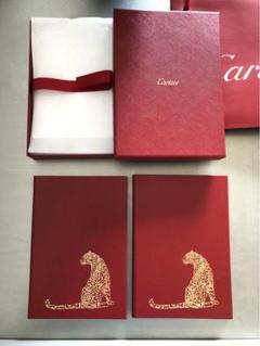 カルティエ　非売品ノート2冊　新品未使用 Cartier - Cartier 非売品 ノート2冊セットの通販 by はる's