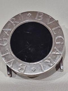 BVLGARI シルバー 円形バックル