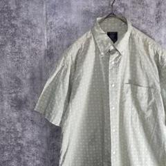 SCHIATTI　スキャッティ　総柄　デザインシャツ　半袖シャツ　柄シャツ　M