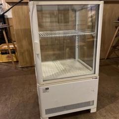サンデン 冷蔵ショーケース ホワイト ガラスドア 両面扉 ジャンク サンデン 冷蔵ショーケース ホワイト ガラスドア 両面扉