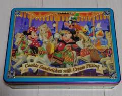ディズニー かんかん カンカン 2003年 クッキー缶 Disney