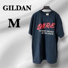 GILDAN 【M】半袖Tシャツ ダークネイビー　メンズ　トップス　春夏秋冬