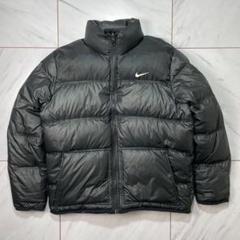 NIKE ナイキ　リバーシブルダウンジャケット　ヌプシ型　Y2K NIKE - 00s Y2K OLD NIKE ナイキ リバーシブルダウンジャケット