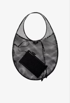 訳あり未使用同様】ALAÏA アライア レザーメッシュブーツ 39