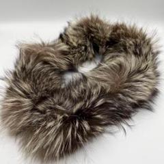 【訳あり】ミンクファー マフラー ショール 毛皮 毛革 皮革 ブラウン