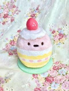 すみっコぐらし　5周年イベント限定 ケーキ てのりぬいぐるみ　タグ付き すみっコぐらし5周年！スペシャルなぬいぐるみが登場