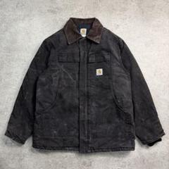 ✨今だけ価格✨⬛Carhartt ■トラディショナルジャケット■ ブラック Carhartt ブラックトラディショナルジャケット Lサイズ