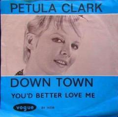 3【Petula Clark 大人気曲 EU原盤】ダウンタウン/Downtown