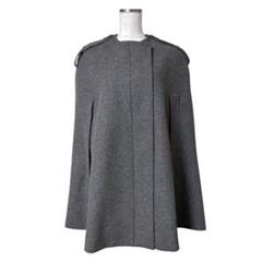 美品 アドーア ADORE コート ポンチョ ケープ ウール マント
