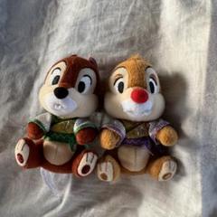 Disney - 【完売！】ディズニー  七夕  チップとデール  ぬいぐるみバッジ Disney - 【完売！】ディズニー 七夕 チップとデール ぬいぐるみ