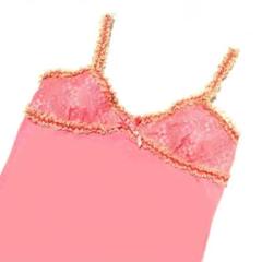大幅値下げ‼️【LIZ LISA】未使用品 レースキャミソール ピンク 夏 LIZLISA 新品タグ付き 肩紐リボン レース キャミソール ピンク