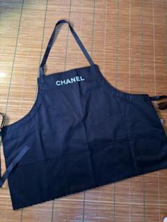 CHANEL 首掛けエプロン 胸当てエプロン ポケット付き フリーサイズ CHANEL 首掛けエプロン 胸当てエプロン ポケット付き フリーサイズ