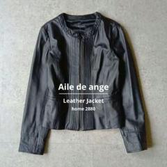 エルドアンジュ 40 M-L 本革 レザー ジャケット ノーカラー 黒 羊革 2025年最新】エルドアンジュ その他の人気アイテム - メルカリ