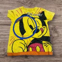 黄色　Disney Resort ミッキー Tシャツ 100cm