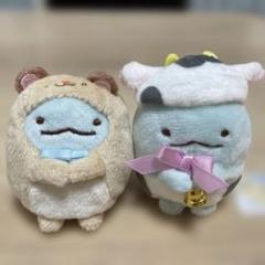 すみっコぐらし ぬいぐるみ とかげ ハムスター 牛 干支 子 丑 すみっコぐらし ぬいぐるみ とかげ ハムスター 牛 干支 子 丑