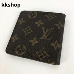 LOUIS VUITTON ルイヴィトン モノグラム 二つ折り財布 レディース