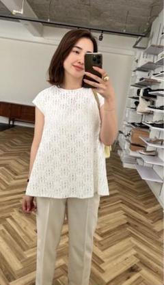 OHGA CROCHET ブラウス OHGA CROCHET ブラウス