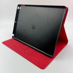 iPad 9.7inch 縦横両対応 薄型 保護 強化 ケース レッド 赤