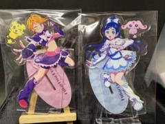 ふたりはプリキュア　アクリルスタンド　ブラック　ホワイト