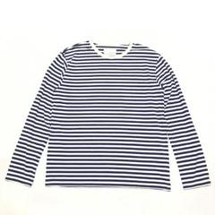 nanamica ナナミカ　ボーダーT レディースSブラック/ネイビー 新品 nanamica ナナミカボーダーT レディースSブラック/ネイビー 新品