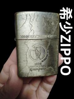 zippo ジッポー　日韓　ワールドカップ　FIFA 2002 トロフィー　レア zippo ジッポー 日韓 ワールドカップ FIFA 2002 トロフィー レア