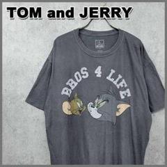 90s 古着 トムとジェリー キャラクター メキシコ製 Tシャツ グレー L