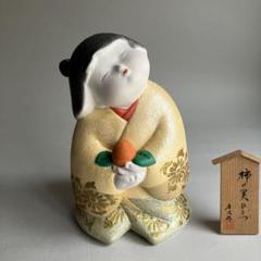 博多人形〔福寿草〕白岩秀次作 ケース付き 最新のデザイン 博多人形〔福寿草〕白岩秀次作 メルカリ