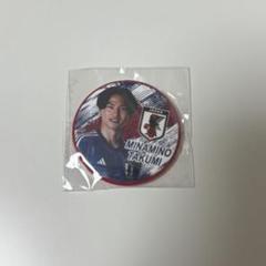 サッカー日本代表　缶バッジ　南野拓実