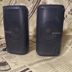 OIOI　KENWOOD ブラックスピーカー KENWOOD スピーカー ステレオ - メルカリ