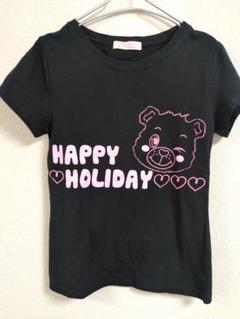 トゥララ 平成レトロ ギャル 姫gyaru　黒　半袖　Tシャツ　Y2K