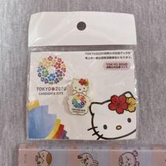 ハローキティ 根付け JOC公式ライセンス商品　冬季オリンピック ハローキティ 東京オリンピック 柔道着 ぬいぐるみ JOC公式