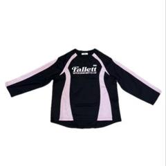 fallett ラグビーシャツ 黒とピンク fallett ラグビーシャツ 黒とピンク